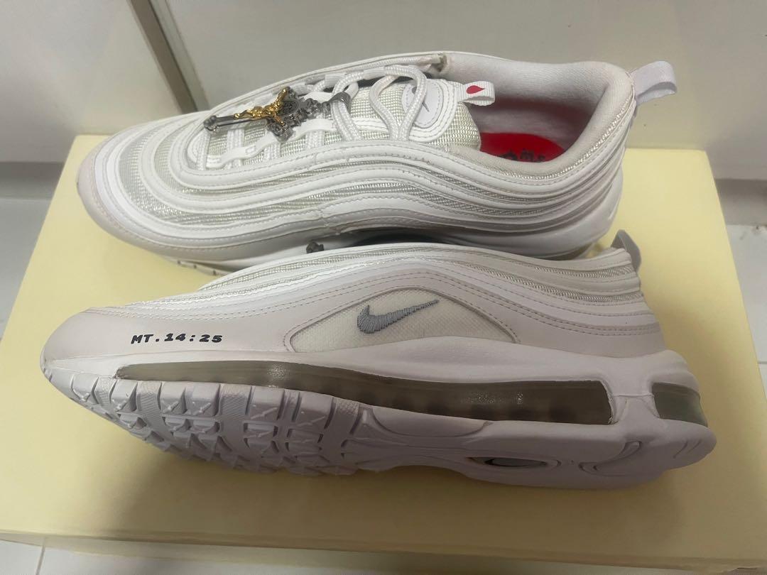 Air Max 97 MSCHF x INRI Jesus Shoes, Men's Fashion, Footwear, Sneakers on  Carousell