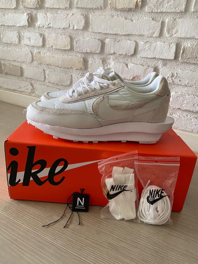 White sacai waffle sale