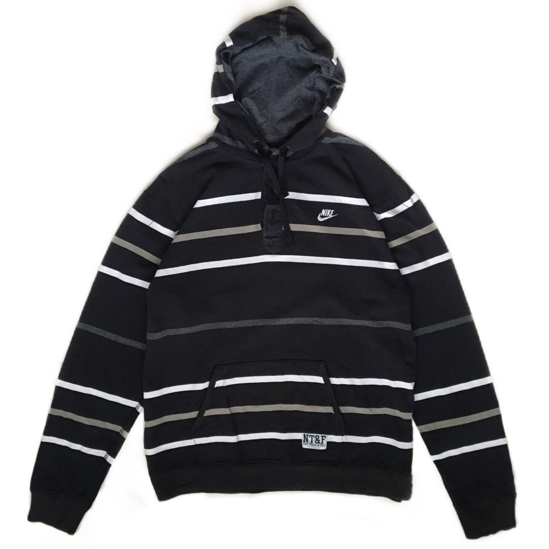 Nike store striped hoodie