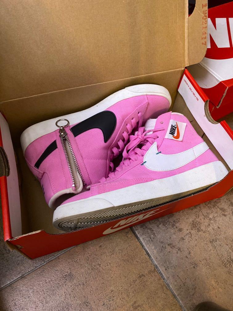 W blazer mid rebel pink top
