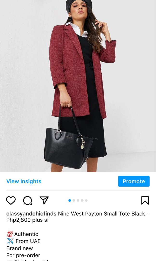 Nine West Payton Tote 2024 favors