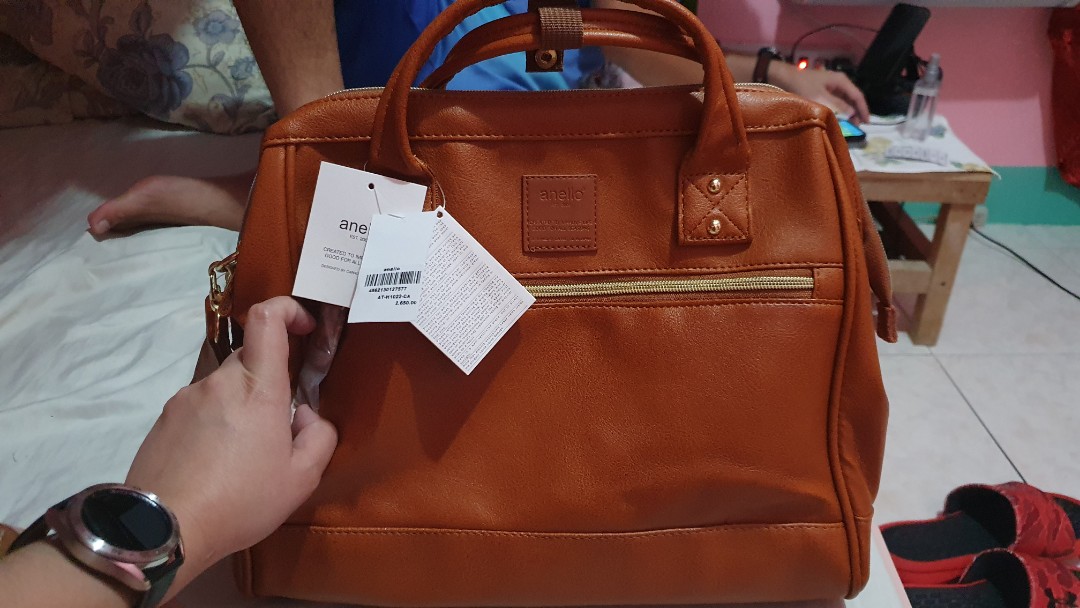 Original Anello Retro 2way Shoulder Bag Regular Luxury Bags