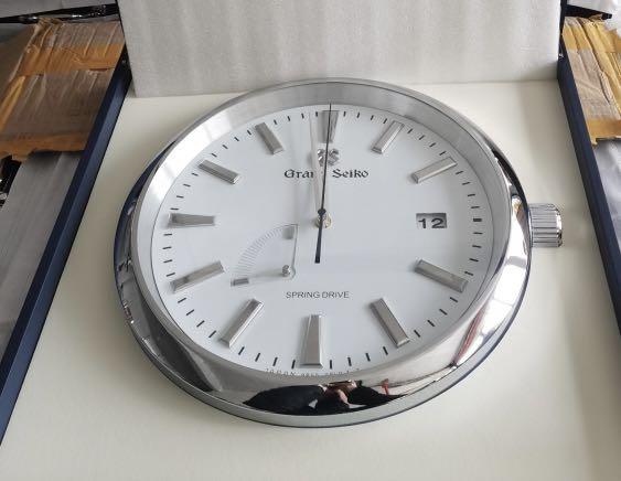 Original Seiko Grand Seiko Wall clock(Pre Order), Men's Fashion, Watches &  Accessories, Watches on Carousell