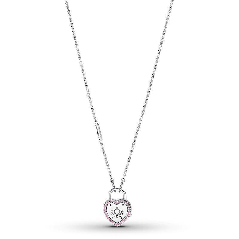 Pandora Lock Your Promise Necklace 