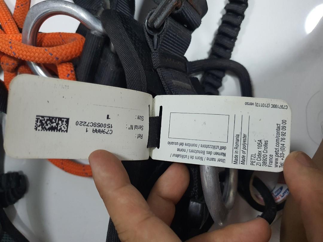 petzl harness, Everything Else on Carousell