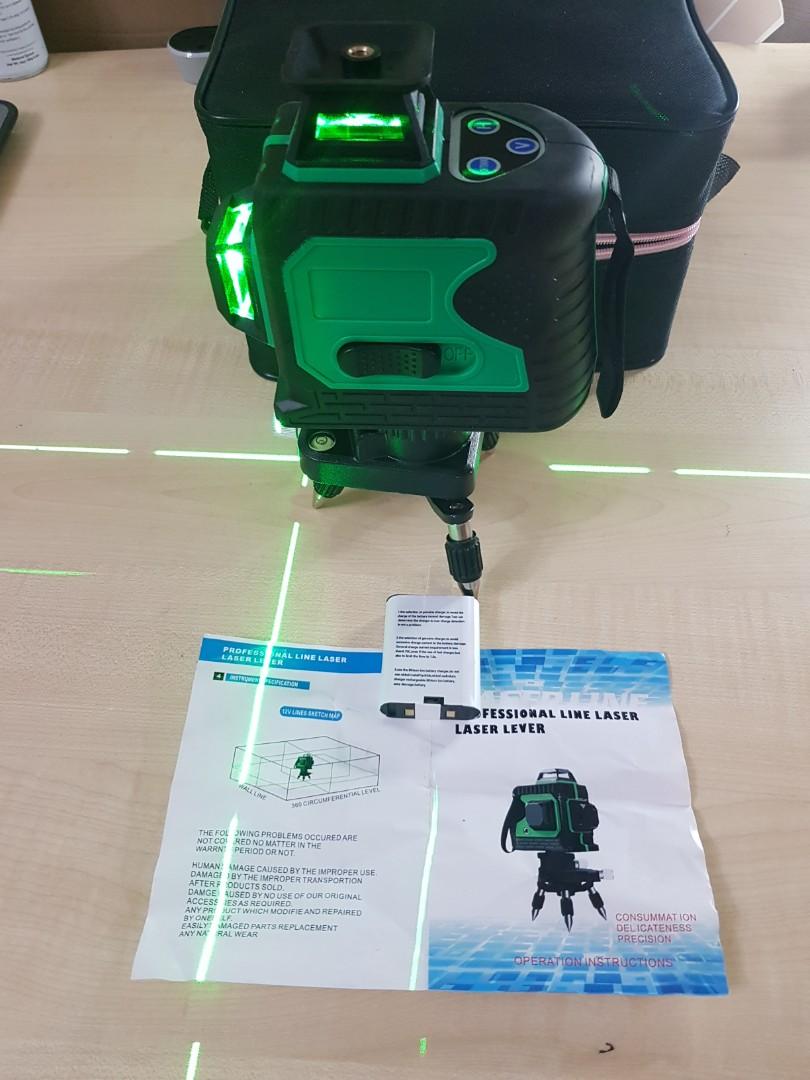Professional line laser clearance level