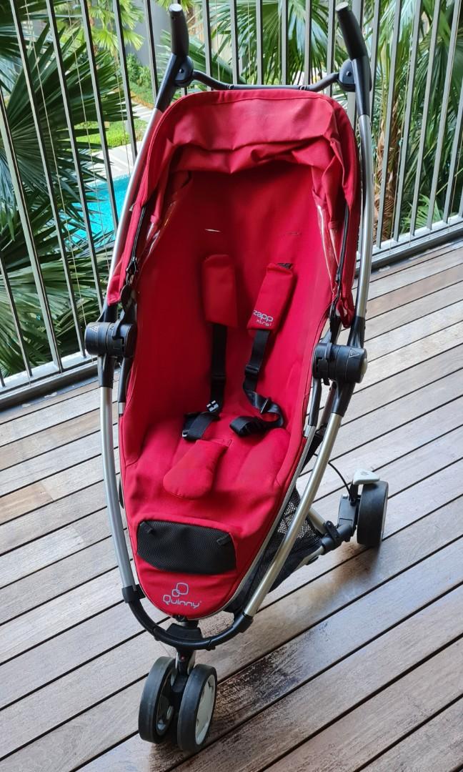 Quinny Zapp Xtra 2 Stroller in red, Babies & Kids, Going Out 