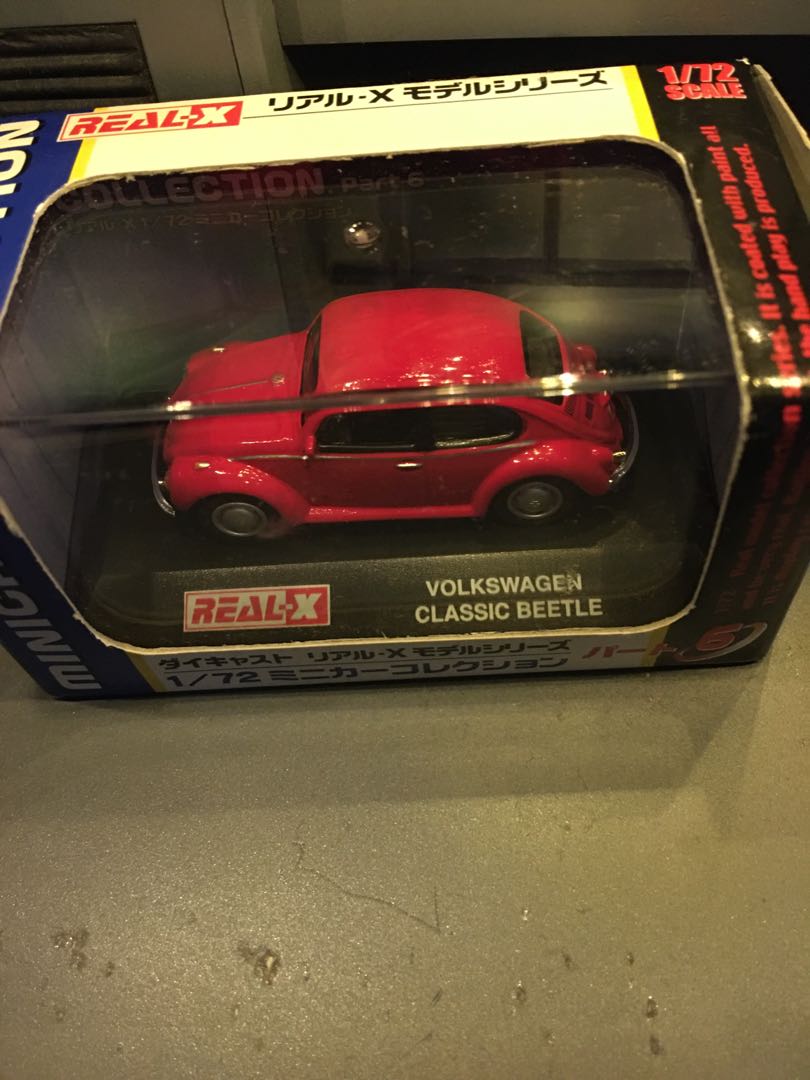 REAL X VOLKSWAGEN BEETLE. 1/72