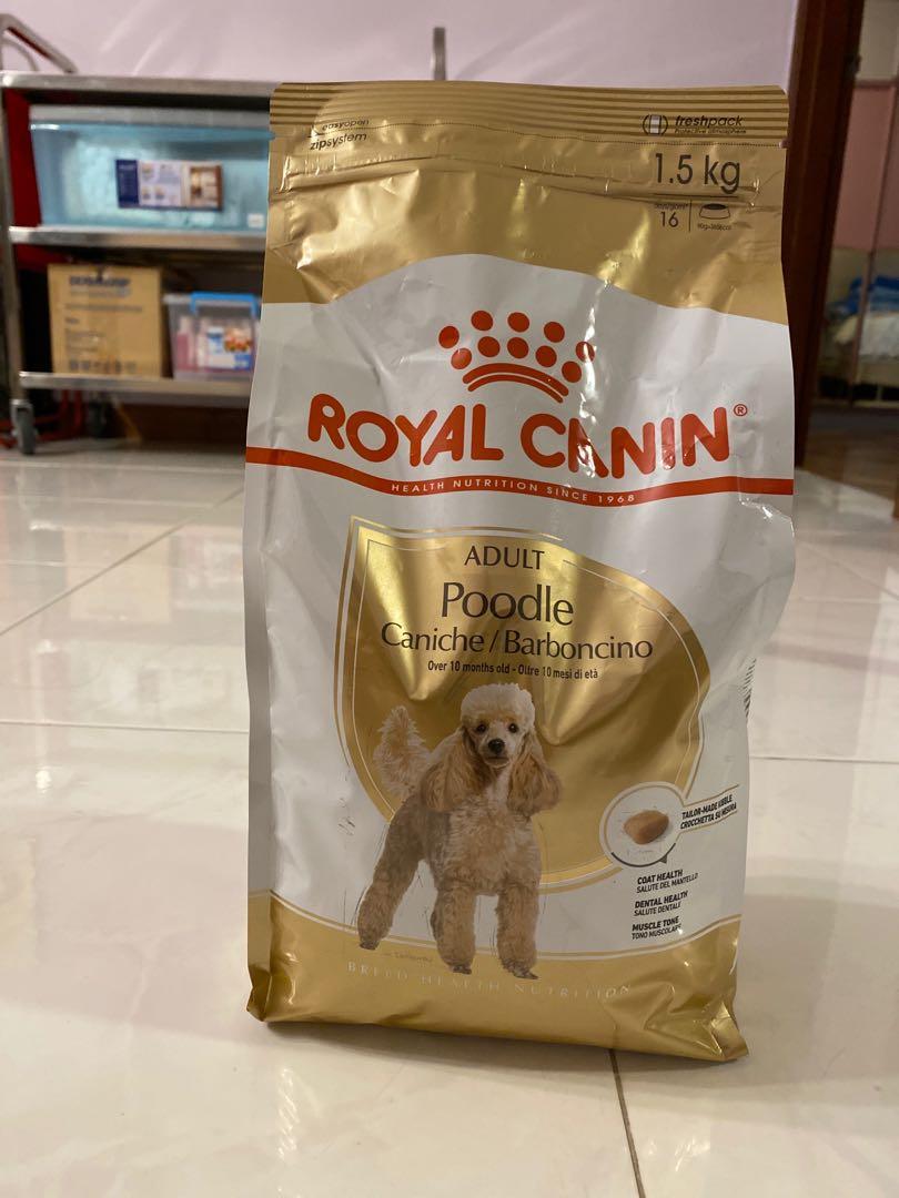 royal canin adult poodle 1 5kg pet supplies for dogs dog food on carousell
