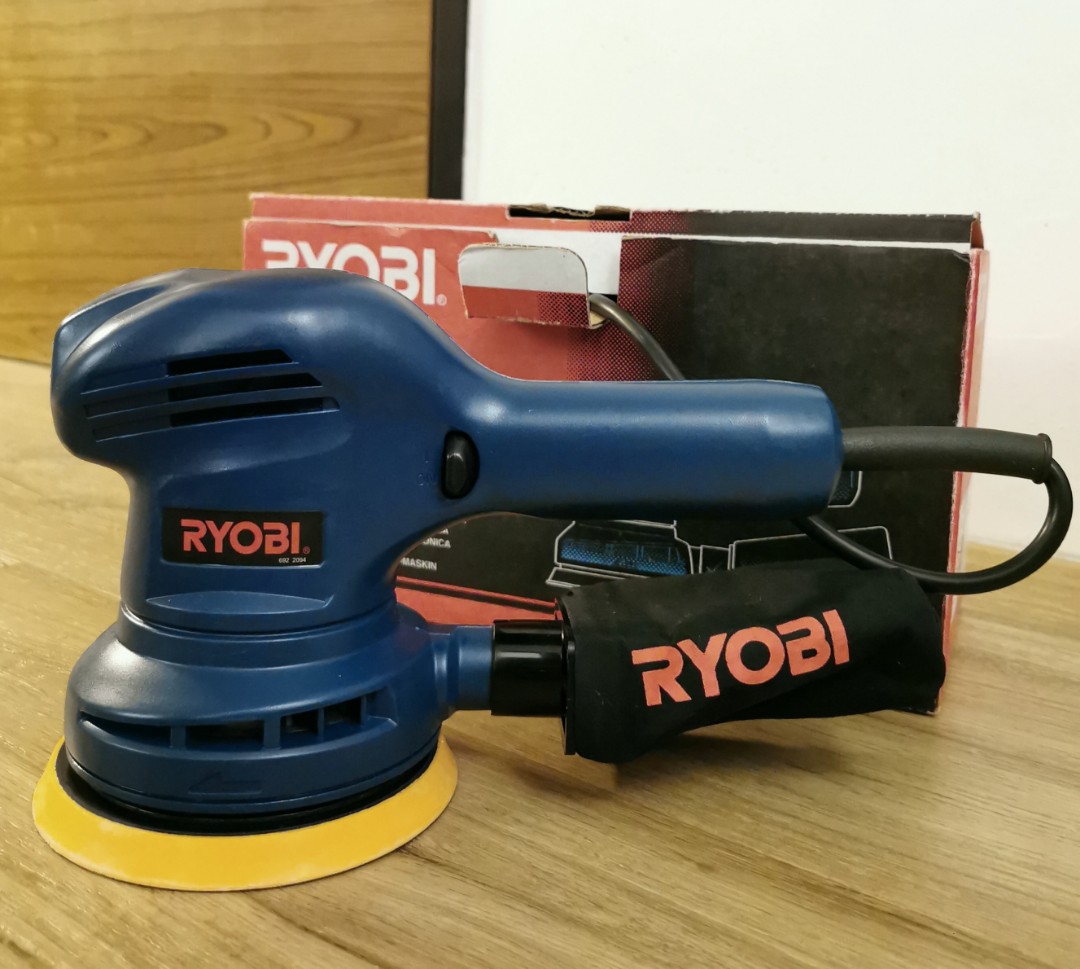 Ryobi Sander Polisher RSE-1250, Furniture  Home Living, Home Improvement   Organisation, Home Improvement Tools  Accessories on Carousell