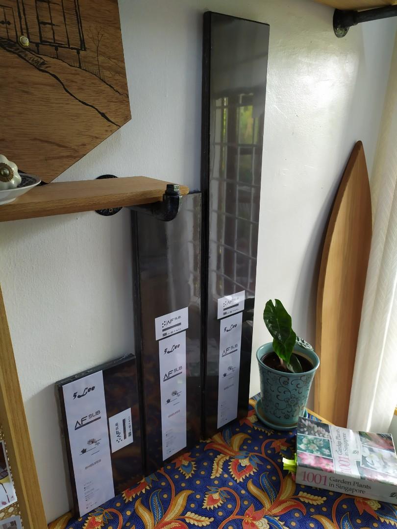 Solid rubber wood shelves panel, Furniture & Home Living, Furniture, Shelves, & Racks