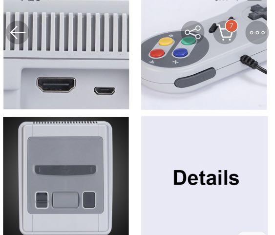 SUPER HD MINI SFC CLASSIC CONSOLE GAMES Video Gaming Video Games