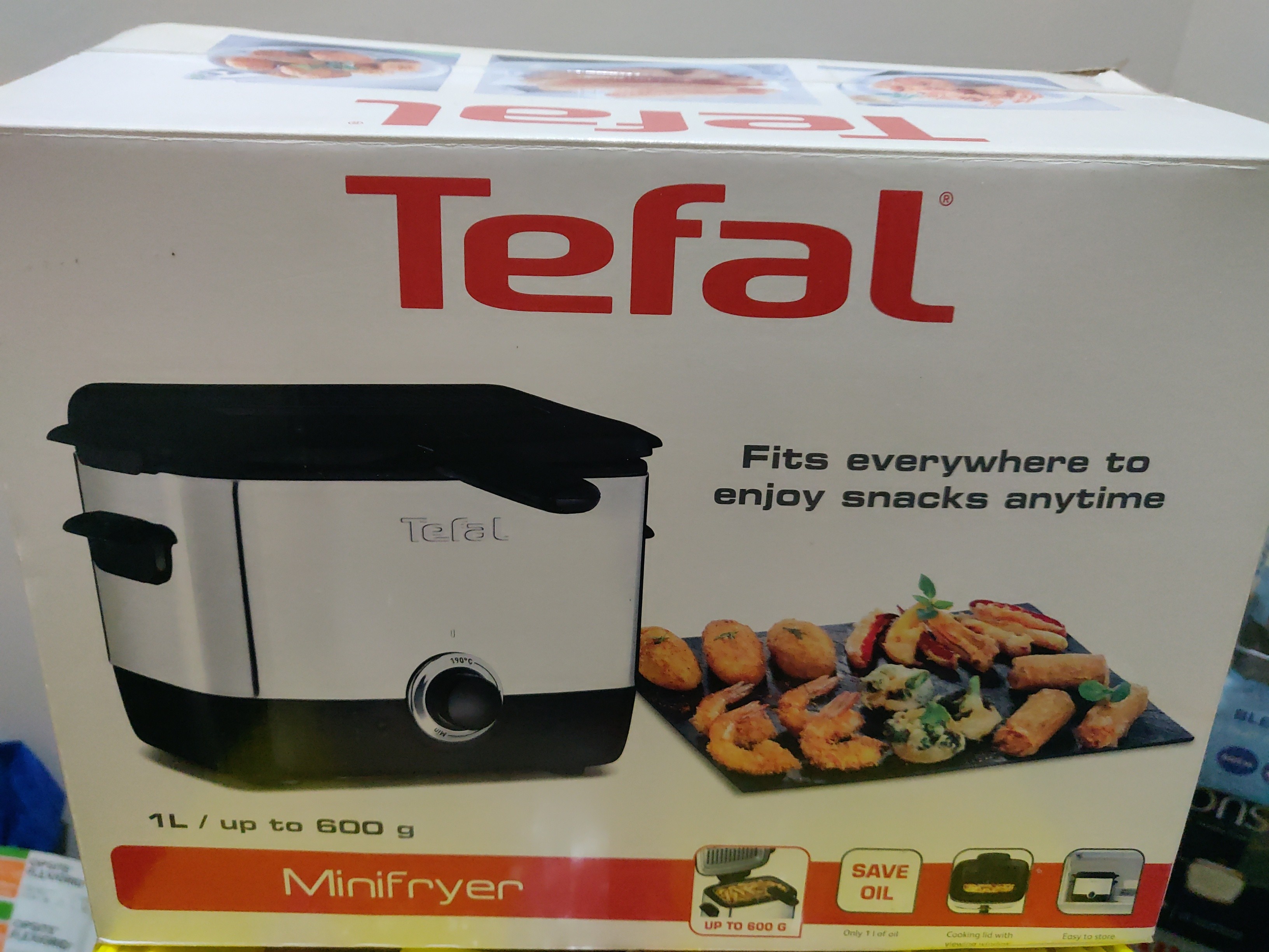 Tefal mini fryer FF2200, TV & Home Appliances, Kitchen Appliances ...