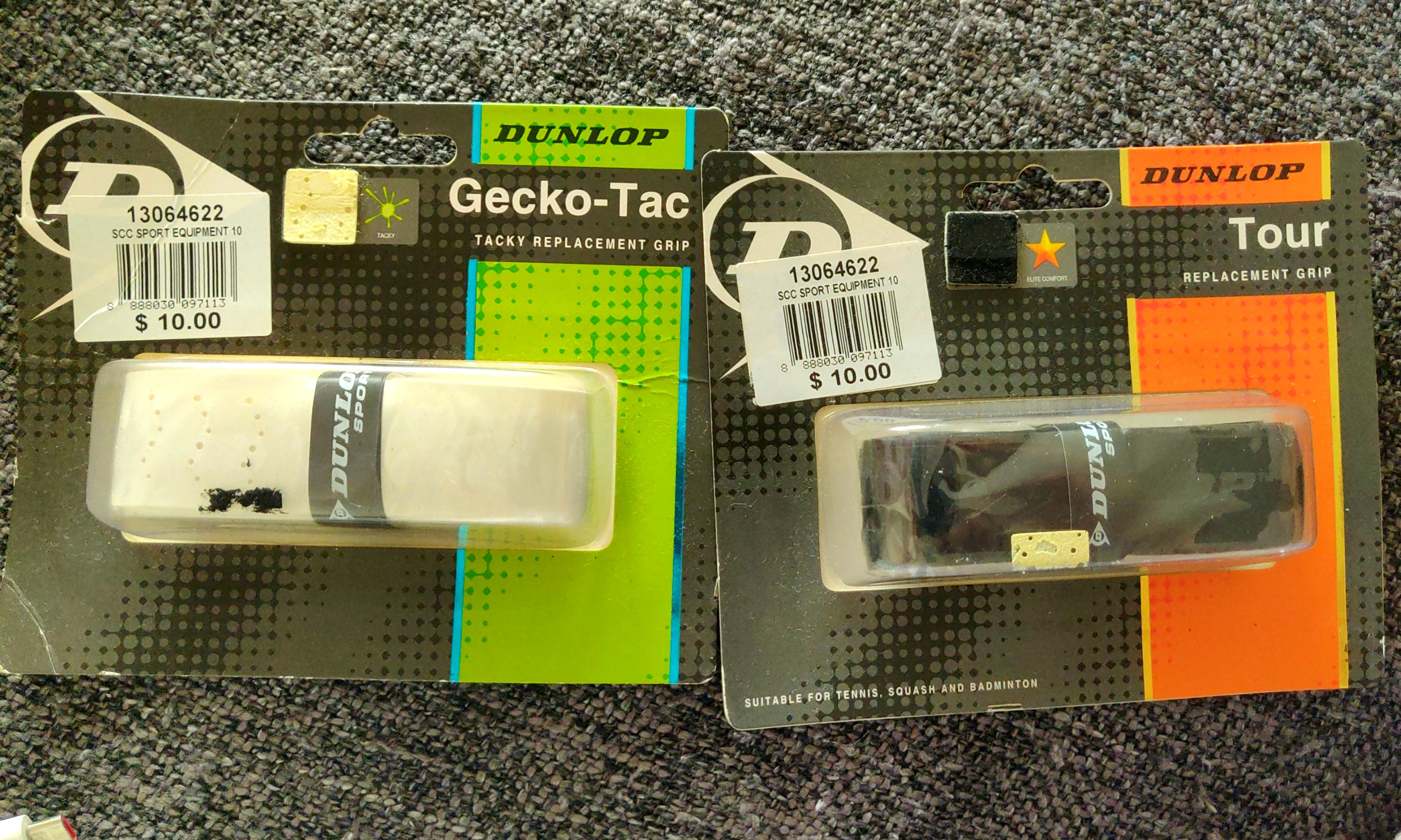 replacement grip for tennis racket
