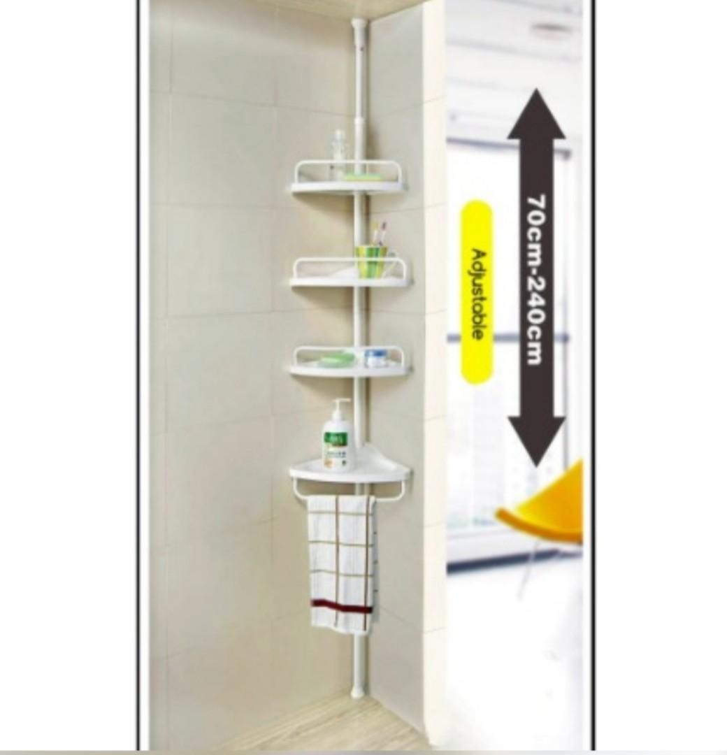 Toilet Corner shelfing, Furniture & Home Living, Bathroom & Kitchen