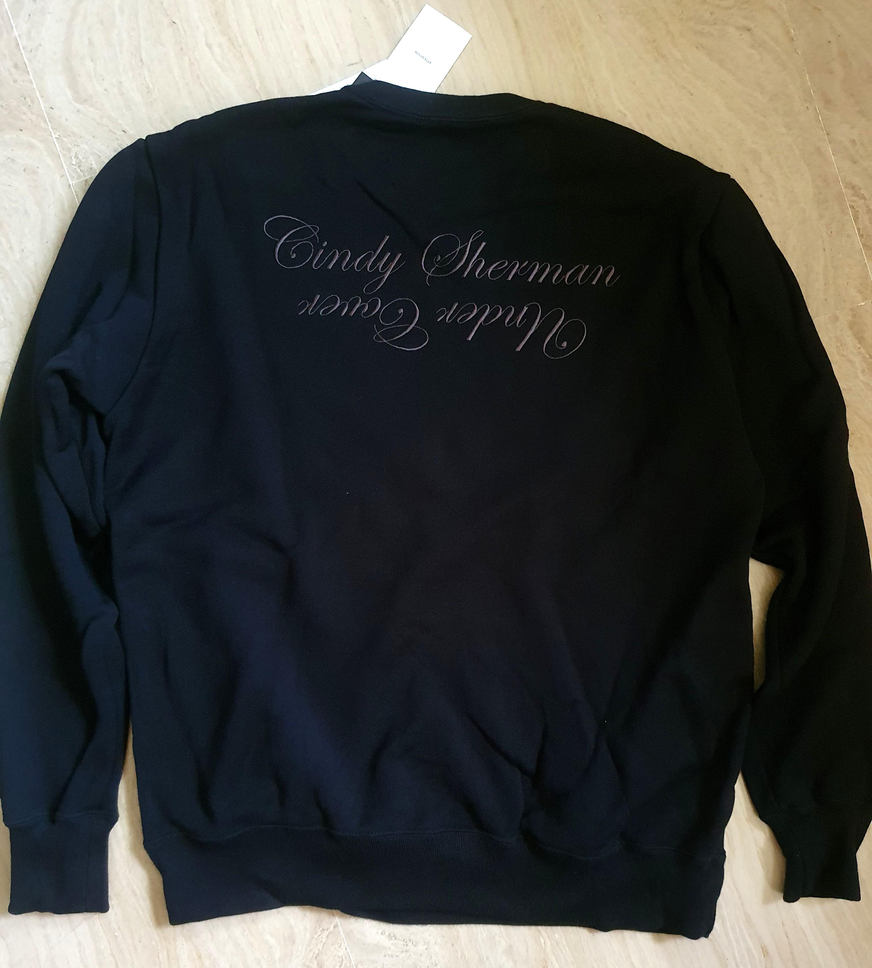 Undercover cindy sherman embossed logo sweatshirt, Men's Fashion