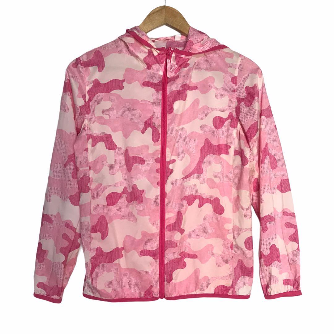 womens pink camo coats