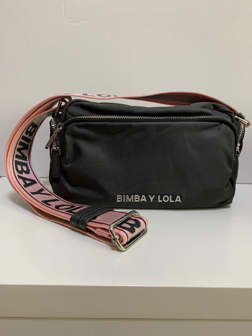 Bimba Y Lola cross body bag , pink strap