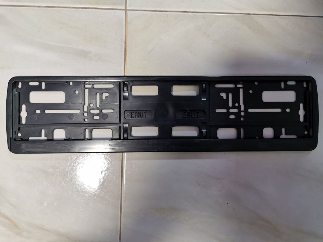 Used Car Plate Holder for Sale, Car Accessories, Car Plates on Carousell
