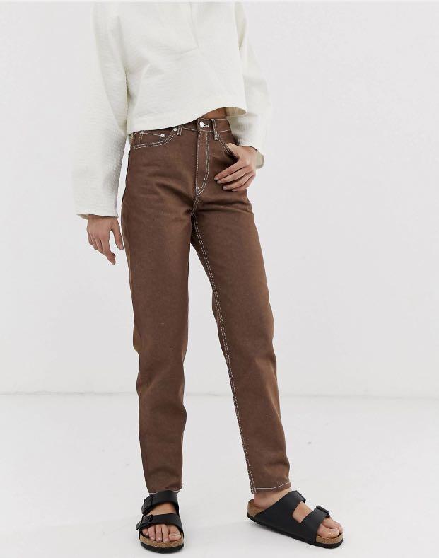 Brown straight leg Clearance