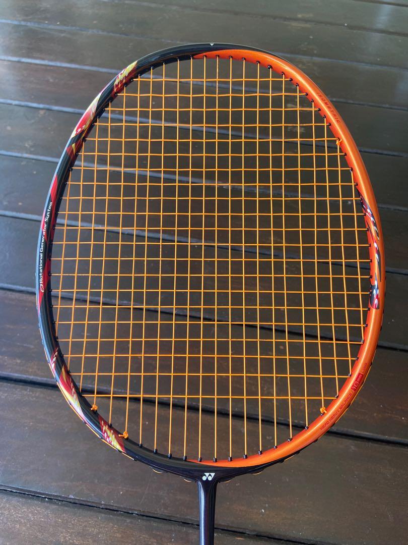 Yonex Astrox 99 Sunshine Orange badmintion racquet, Sports