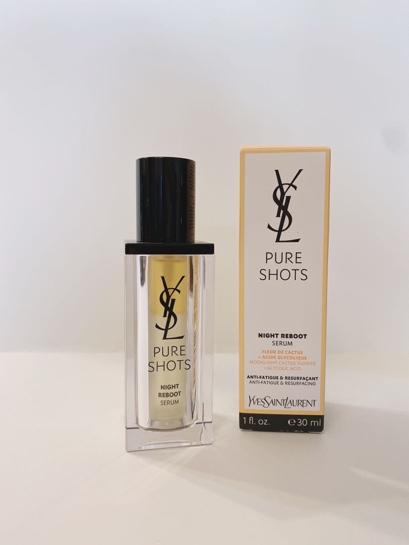 Ysl pure shots night reboot serum 30ml clearance