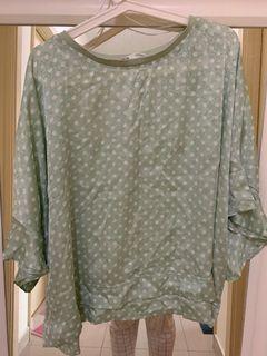 Zara kaftan crop top