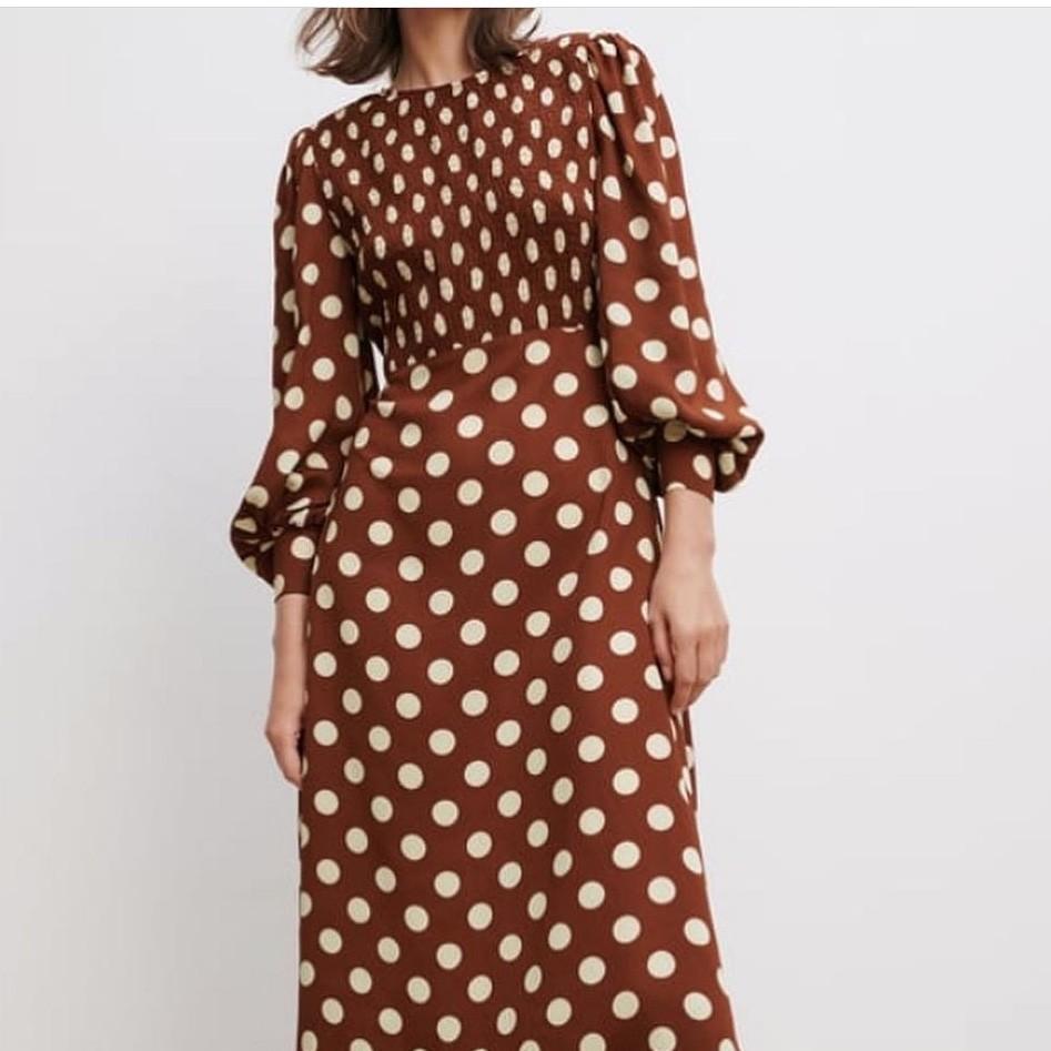 Zara | Dresses | Bloggers Favorite Zara Polka Dot Slip Dress | Poshmark
