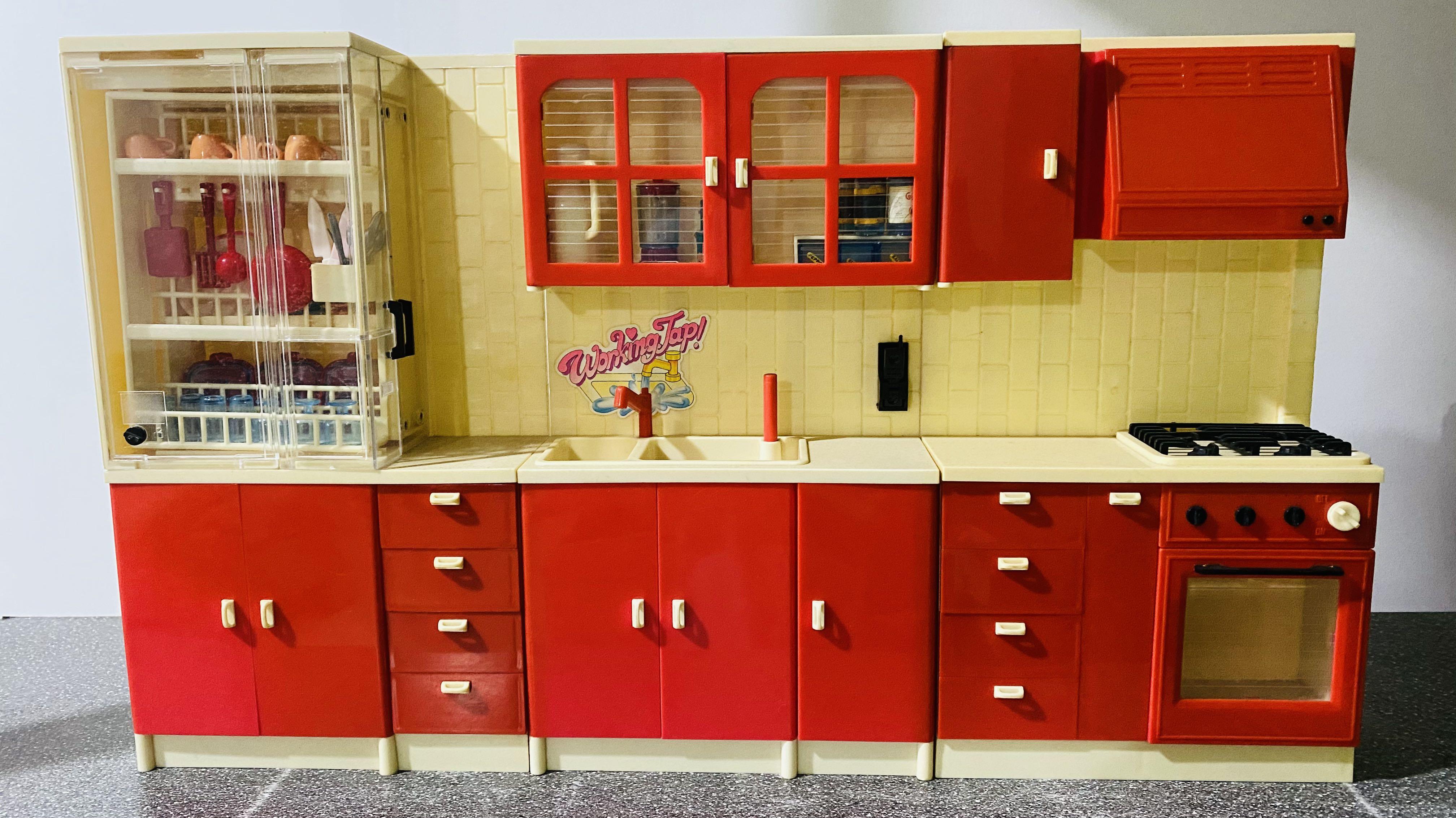 barbie dining table set