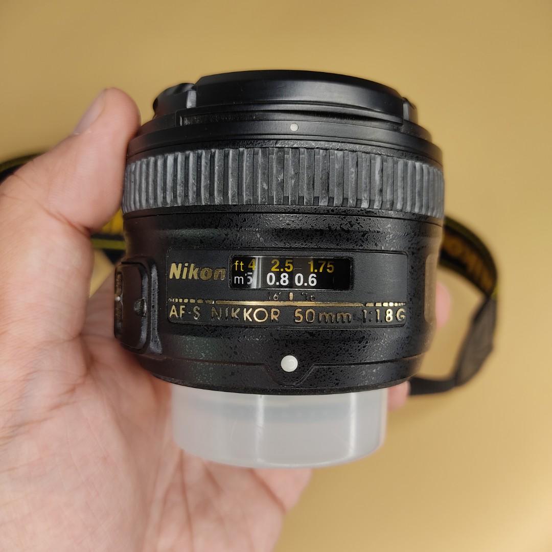 50mm 1 8g Af S Nikkor Prime Lens Photography Lens Kits On Carousell
