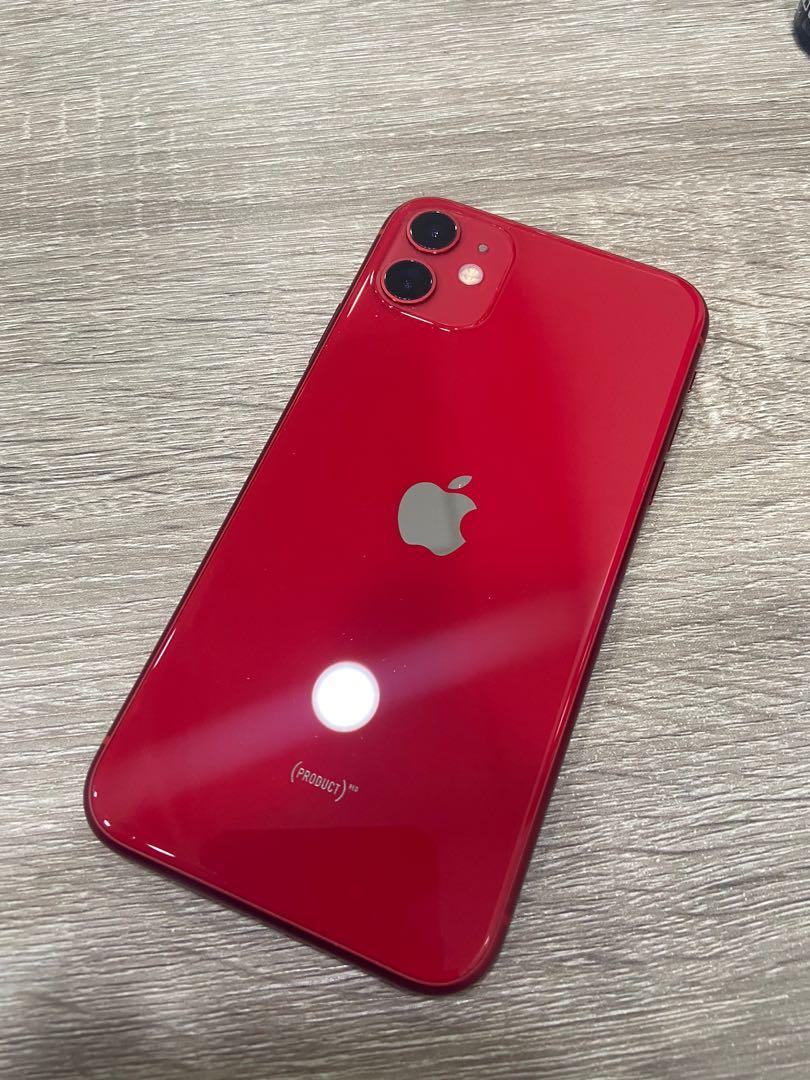出售sell 中古iphone 11 64g 紅色 手機平板 蘋果apple在旋轉拍賣
