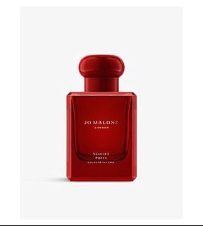 全新 Jo Malone 2021限定款 緋紅罌粟芳醇香水