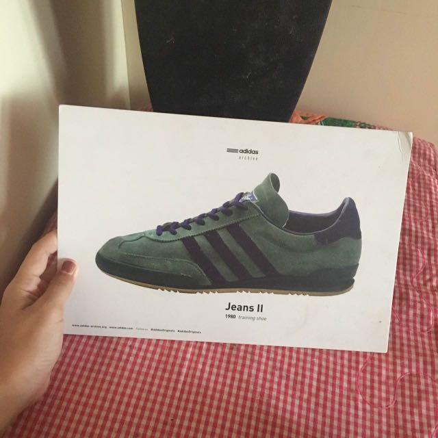 Adidas jeans mk II (argentina), Fesyen 