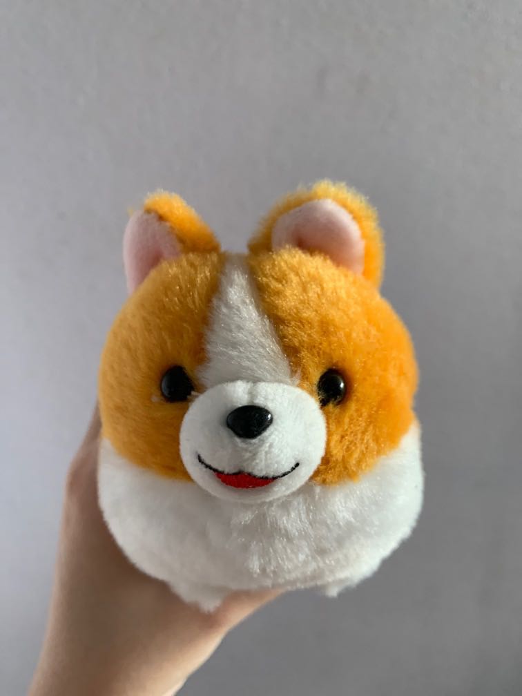 Amuse Ichi Ni No Corgi Plush Keychain