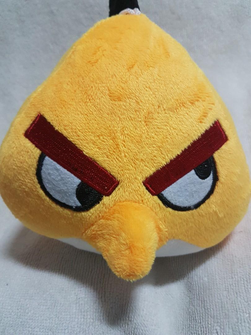 angry birds chuck plush