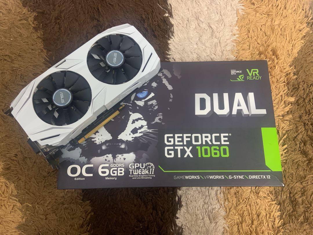 Asus gtx 1060 on sale 6gb dual oc