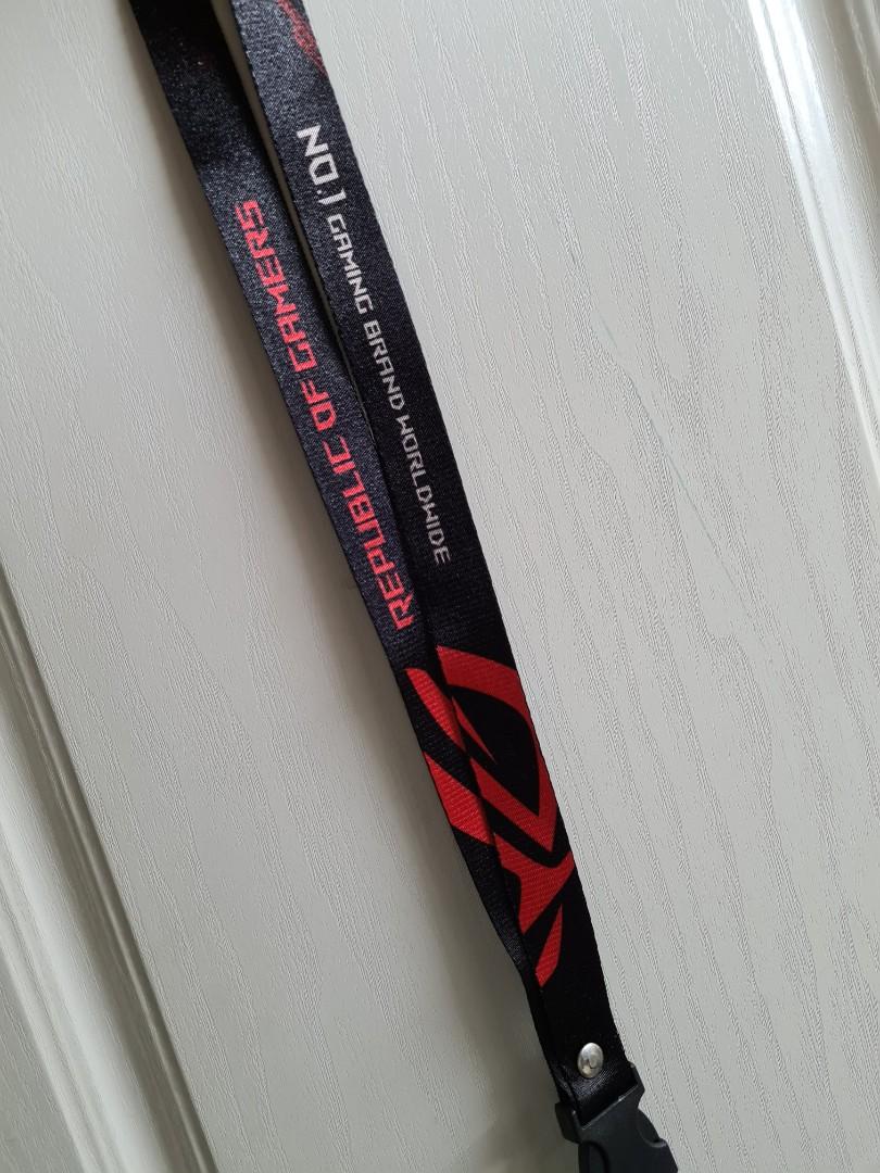 ASUS ROG Gaming Official Lanyard ID Lace, Sports Equipment, Other