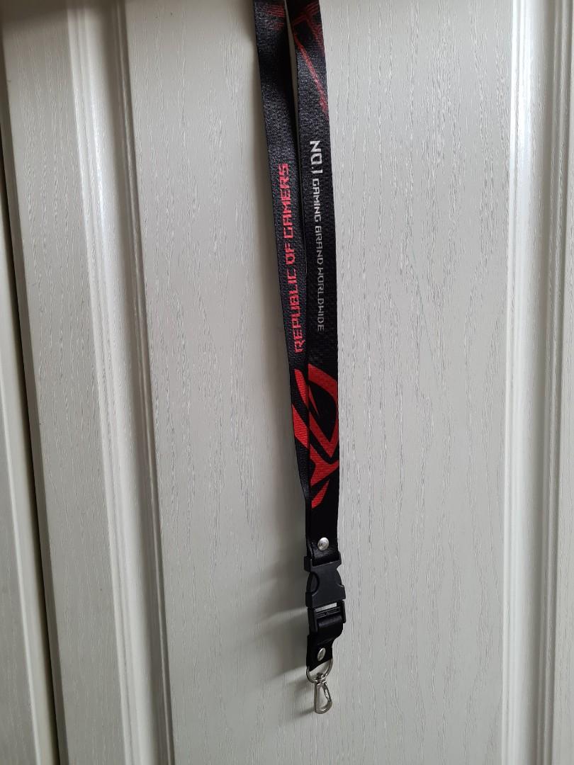 ASUS ROG Gaming Official Lanyard ID Lace, Sports Equipment, Other