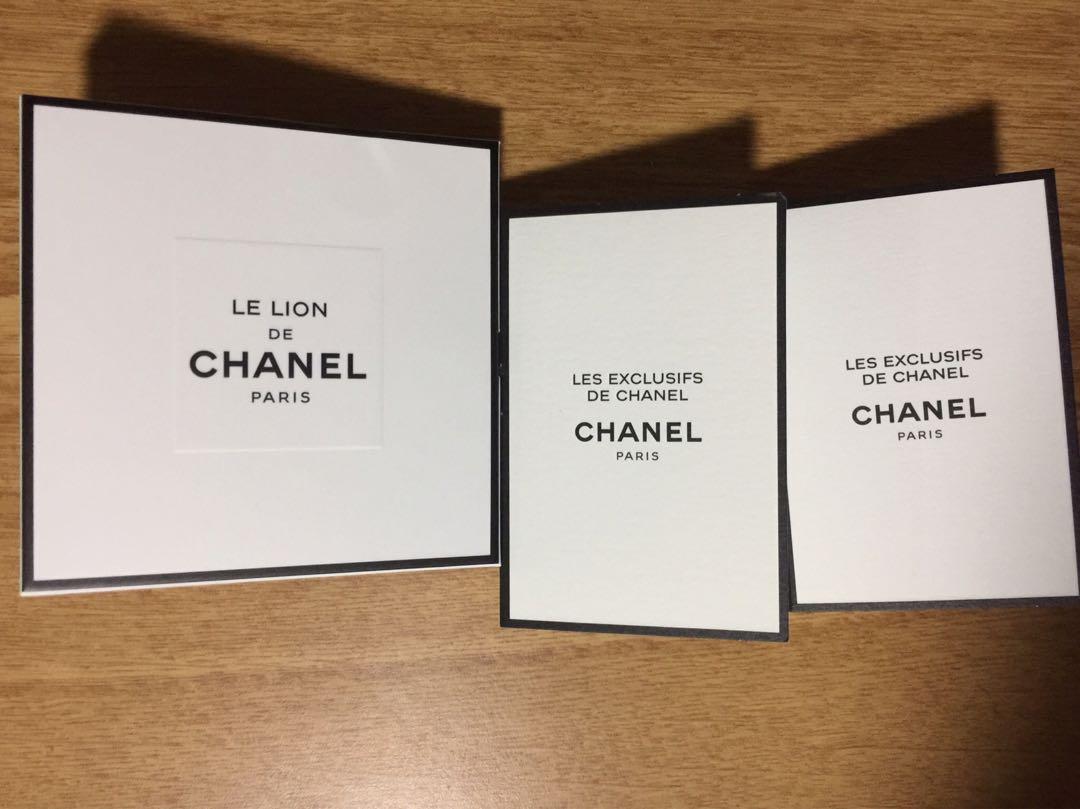 Authentic Chanel Les Exclusifs Samples Misia Coromandel Le Lion Beauty Personal Care Fragrance Deodorants On Carousell