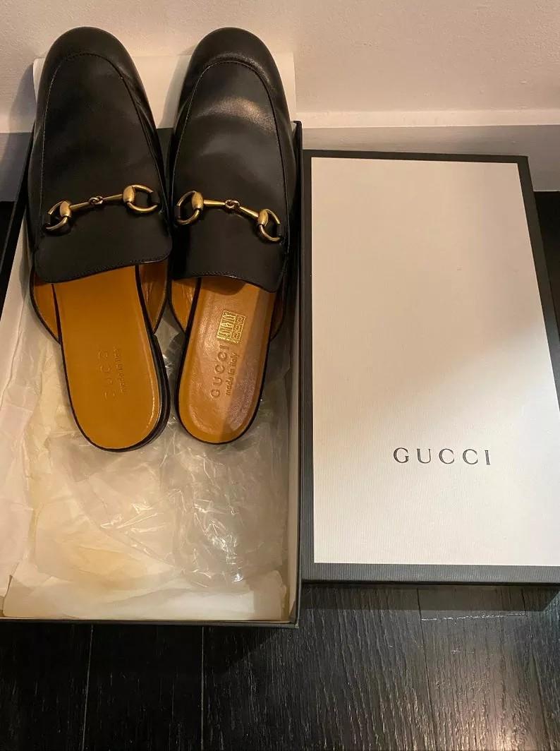 gucci loafers men used
