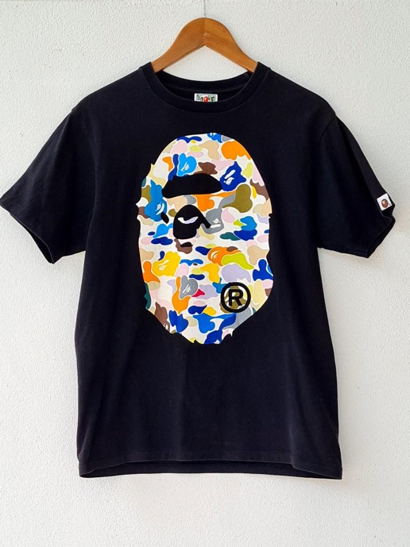 Multicolor bape shirt