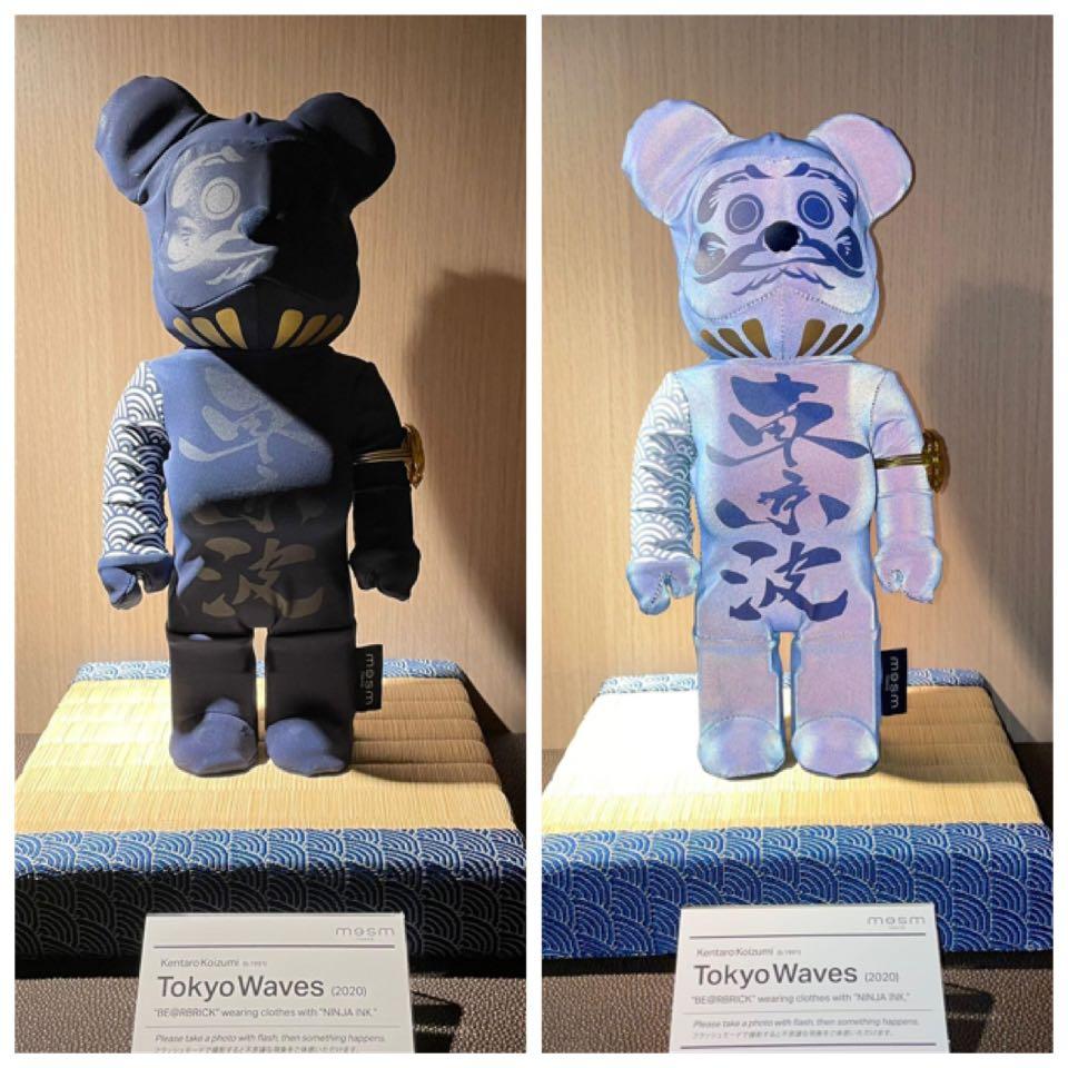 Bearbrick x Tokyo Waves Ninjaink By Tokyo MESM Hotel 400%