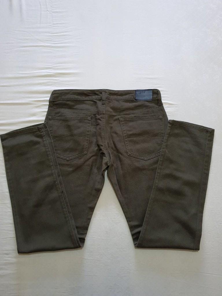 BENCH olive green pants jeans, Men's