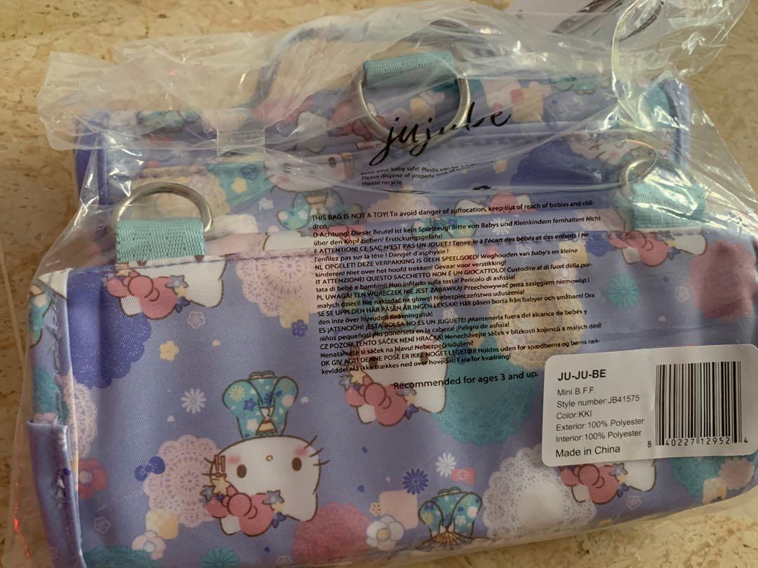 BN Jujube Hello Kitty Kimono Mini BFF Babies Kids Going Out Diaper Bags Wetbags on Carousell