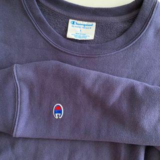 Champion Reverse Weave Jumper / Sweatshirt - Blue / Navy