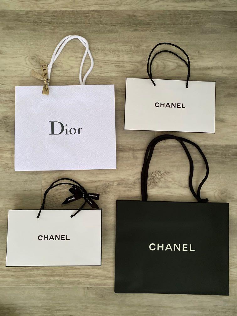 Dior Paper Bag Luxury Accessories on Carousell