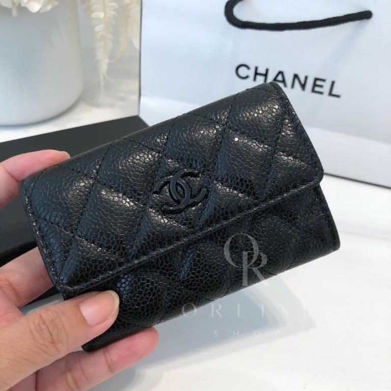 Chanel card holder with coin pocket, Women's Fashion, Bags & Wallets,  Wallets & Card Holders on Carousell