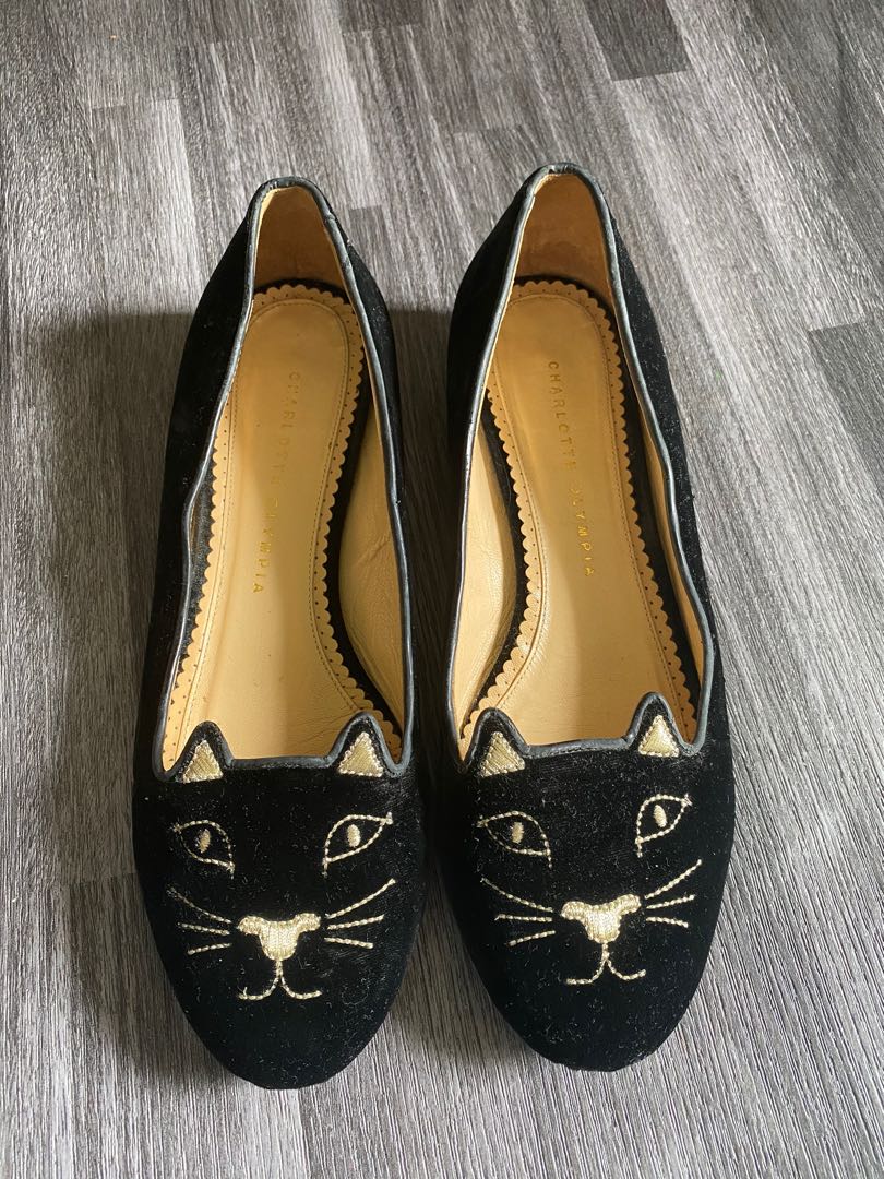 Charlotte olympia kitty ballerina cheap