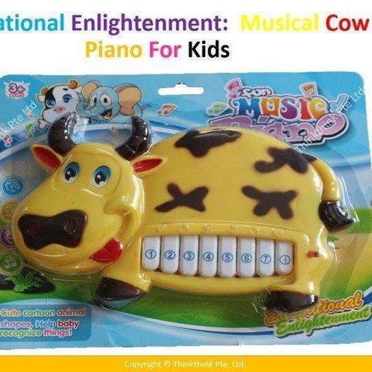 Cow piano best sale toy