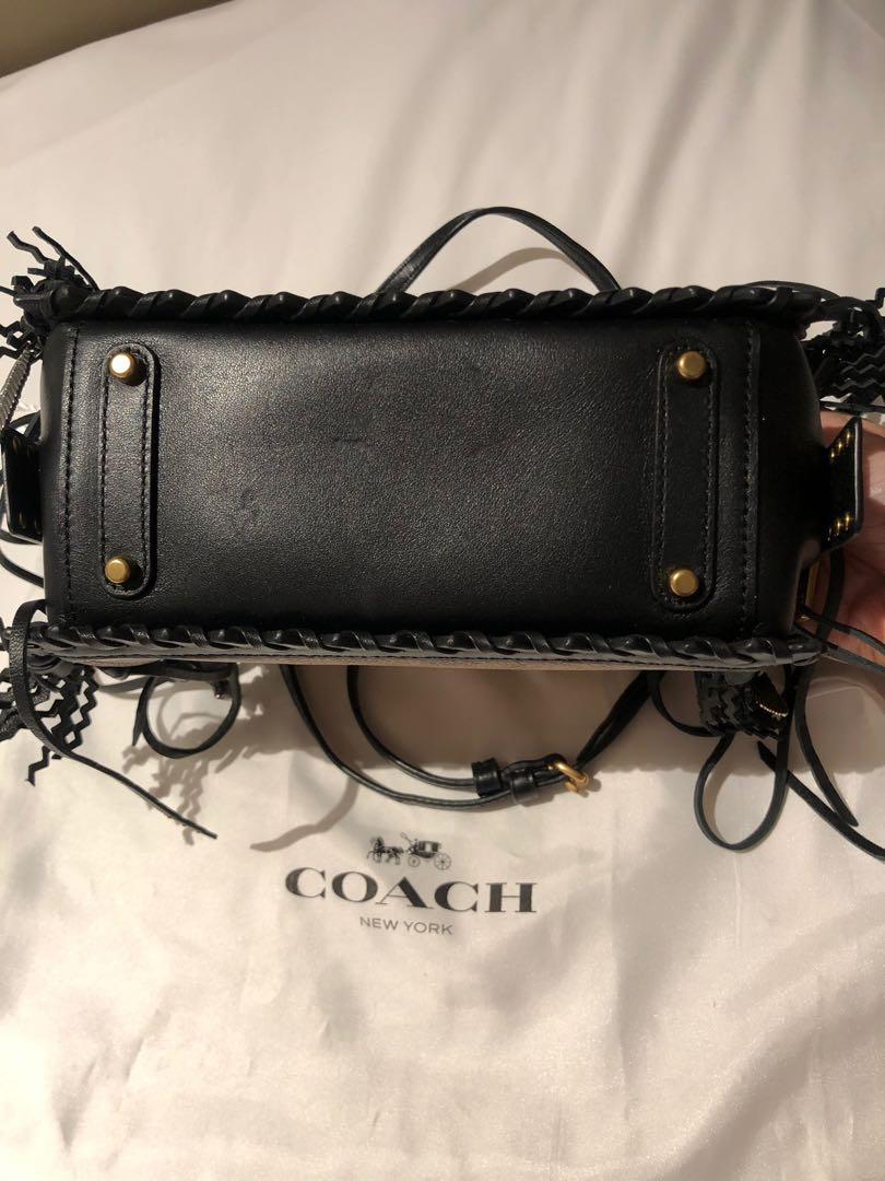 COACH Dreamer 21 Signature Tassel Bag